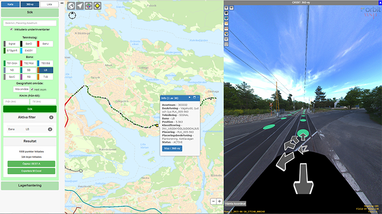 Orbit GT Stockholm Public Transport: Administration Rail Asset Management