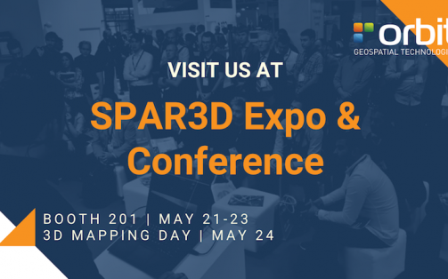 Orbit GT to exhibit and present at SPAR3D, Anaheim, CA