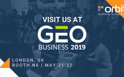 Orbit GT to exhibit and present at GeoBusiness, London, UK