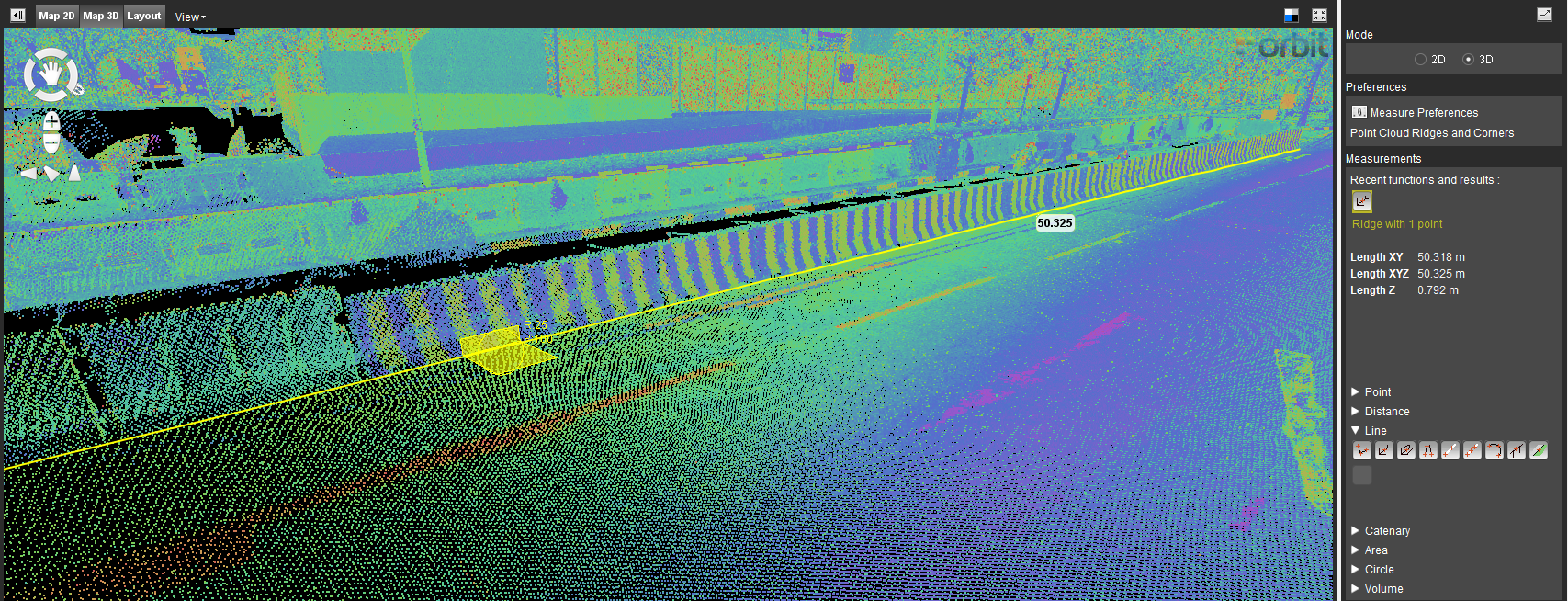 Orbit GT Autonomous vehicle maps in Singapore